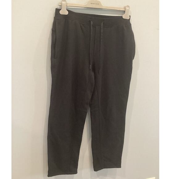 Lululemon Relaxed-Fit French Terry Jogger Medium NEW Black Athleisure Casual - Picture 1 of 9